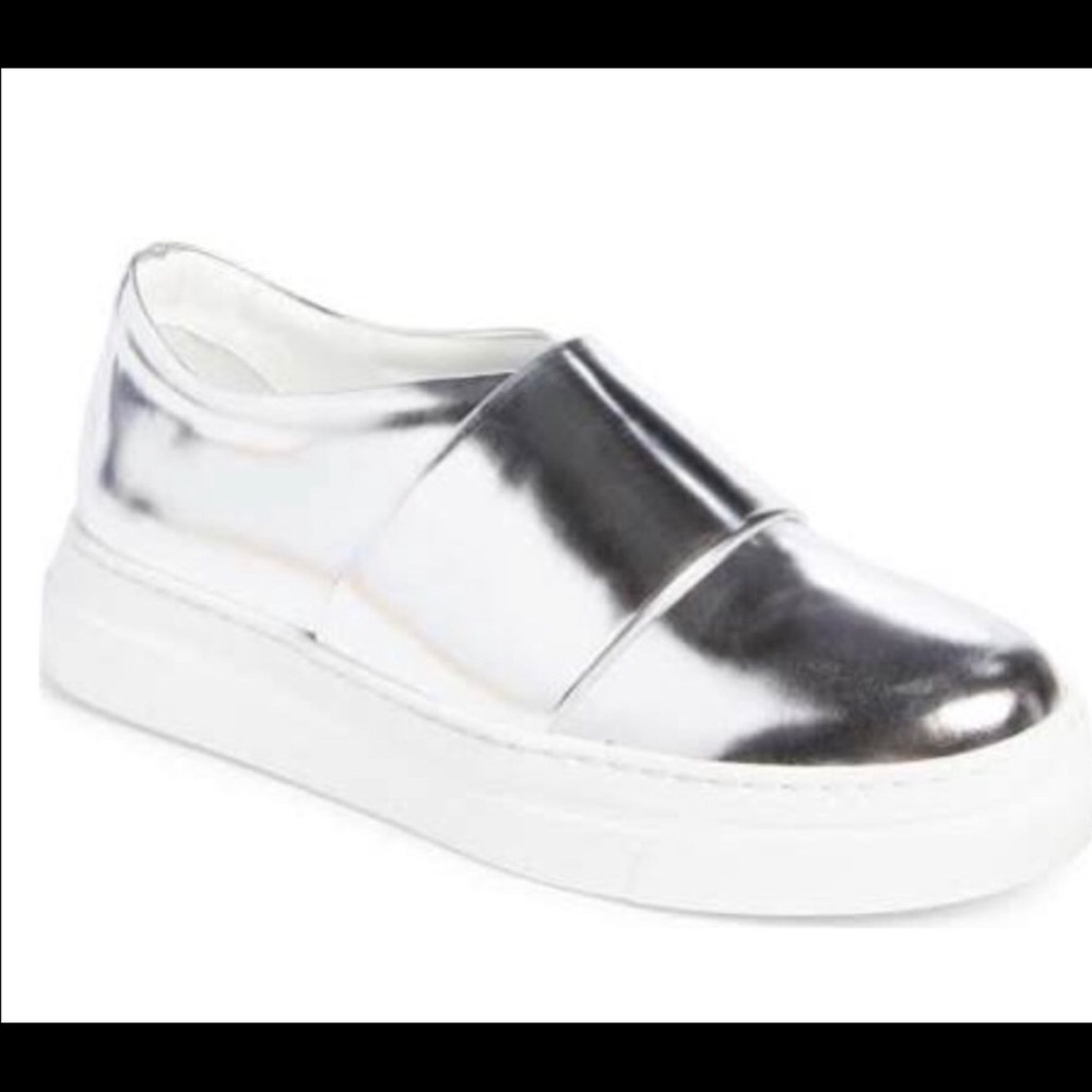 LEWIT SHOES LEATHER PLATFORM SNEAKER